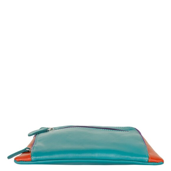 Genuine Leather Women’s Crossbody Sling Bag – Multicolour Shoulder Purse - Picture 7 of 10